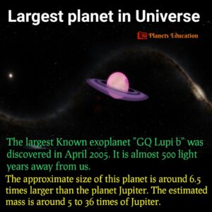 largest exoplanet