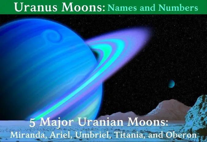 uranus moons