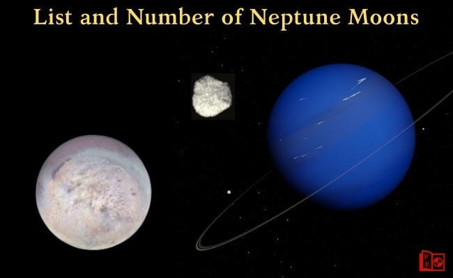 14 Neptune Moons Names, Number, and List : Planets Education